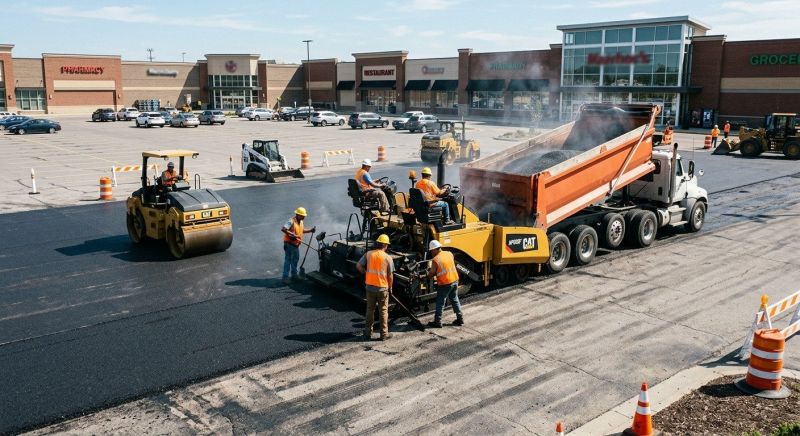 Asphalt Lot Paving in Little Rock, AR