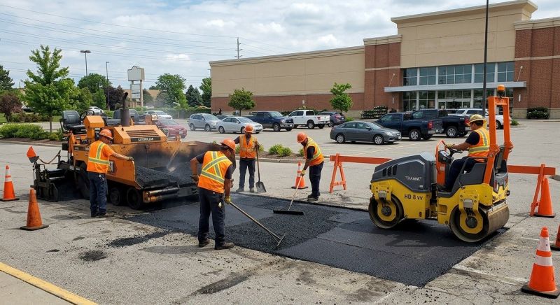 Commercial Paving Repair in Conway, AR