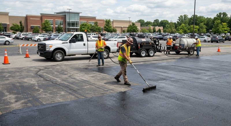 Lot Sealcoating in Denver, CO