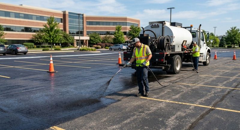 Lot Sealcoating in Fort Collins, CO