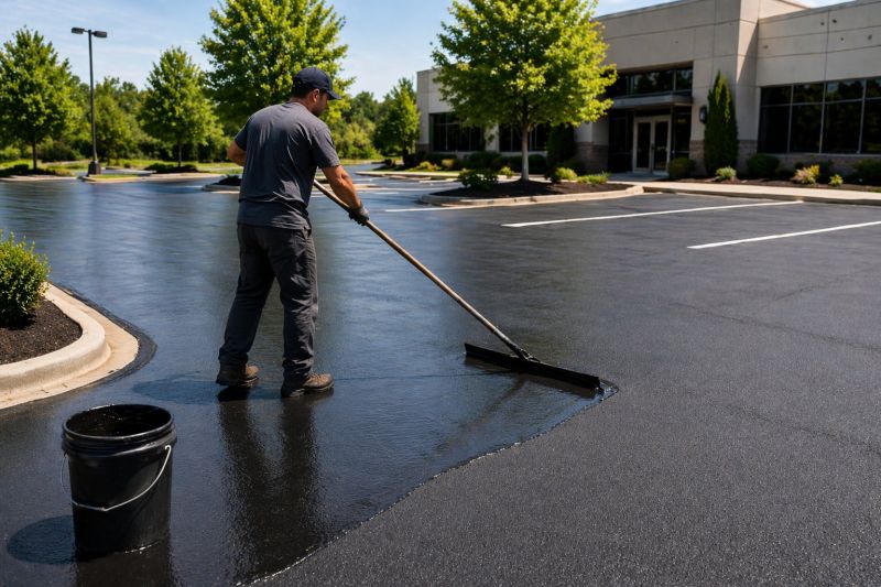 Parking Lot Sealcoating in Sarasota, FL