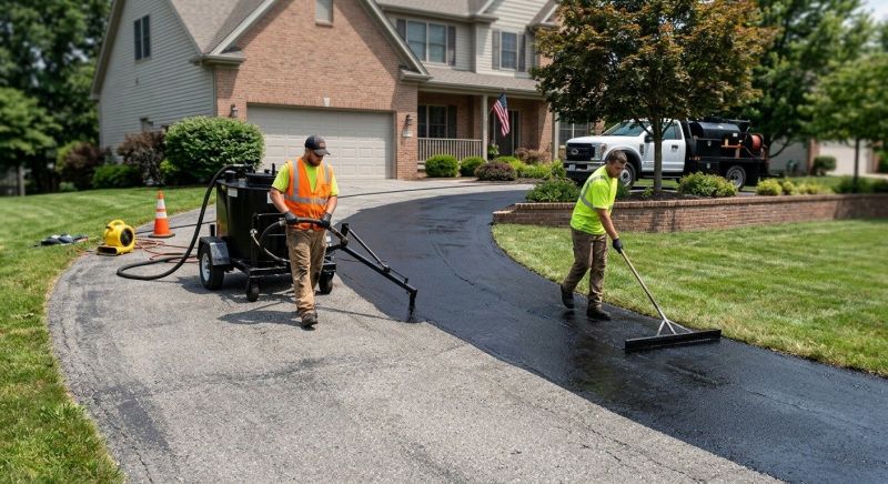 Asphalt Driveway Sealing in San Antonio, TX