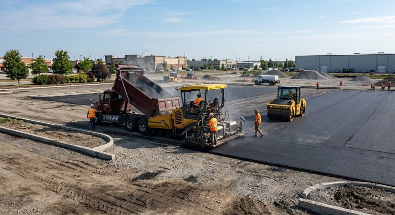 Asphalt Lot Paving in Orange County, CA
