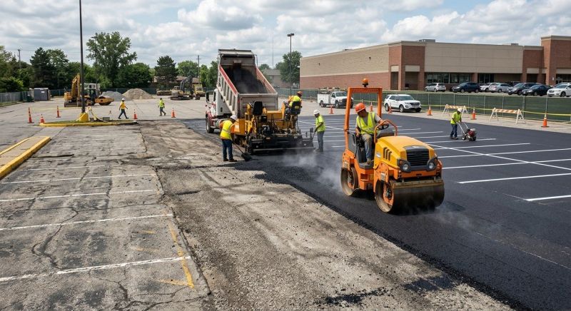 Asphalt Lot Paving in Orange County, CA