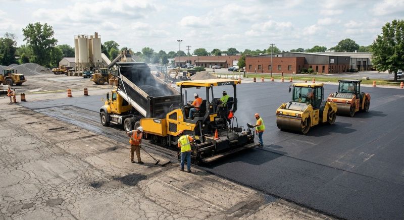 Asphalt Lot Paving in Little Rock, AR