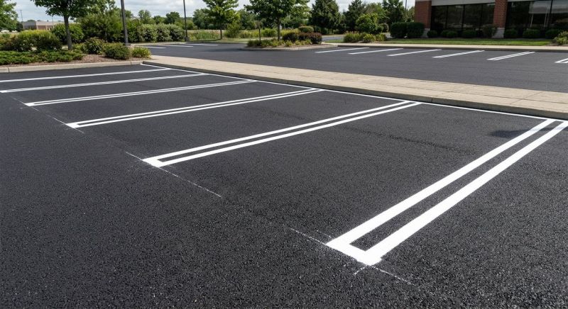Asphalt Painting in Alpharetta, GA