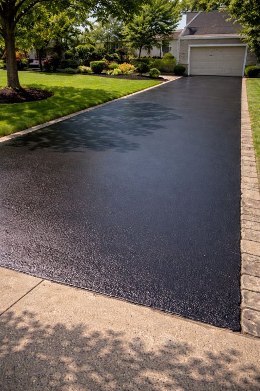 Blacktop Driveway Sealing in Denver, CO