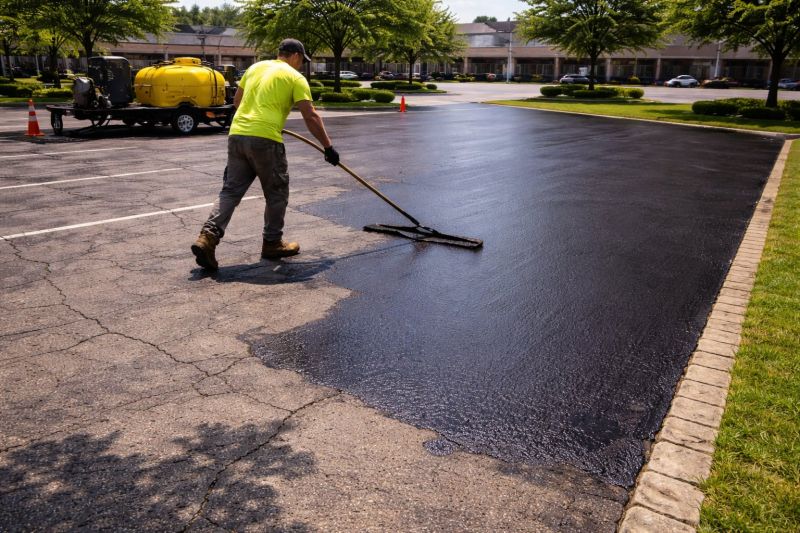 Blacktop Sealcoating in Denver, CO