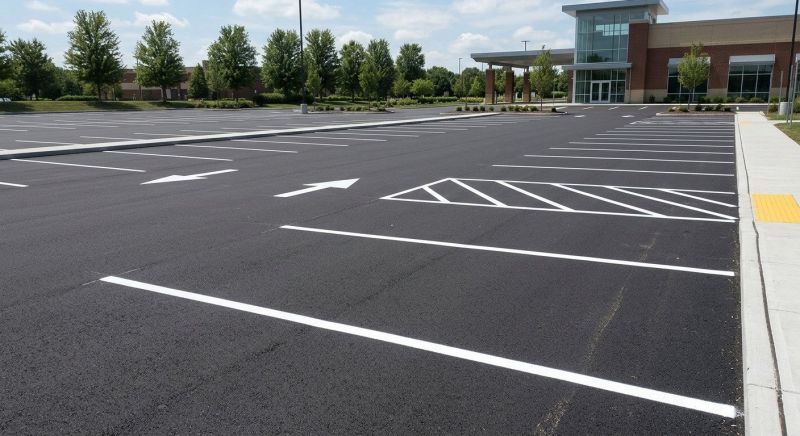 Commercial Asphalt Painting in Lawrenceville, GA