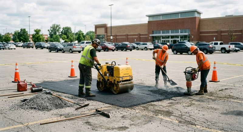 Commercial Asphalt Repair in Palm Springs, CA