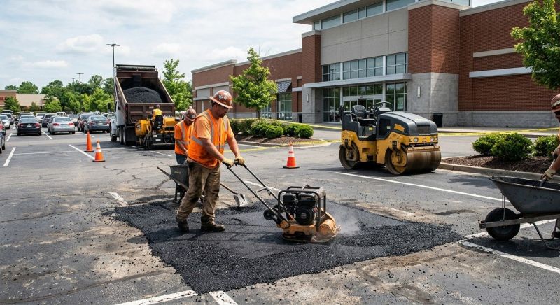 Commercial Asphalt Repair in Conway, AR
