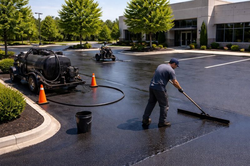 Commercial Asphalt Sealing in Sarasota, FL