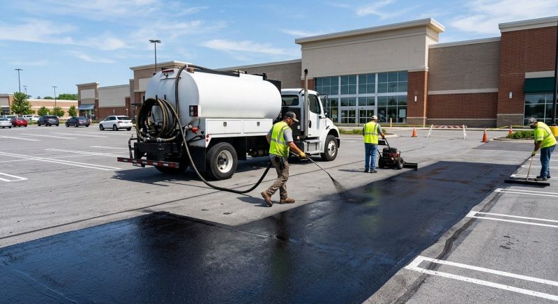 Commercial Asphalt Sealing in Sarasota, FL