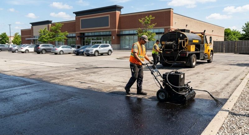 Commercial Pavement Sealing in Greenville, SC