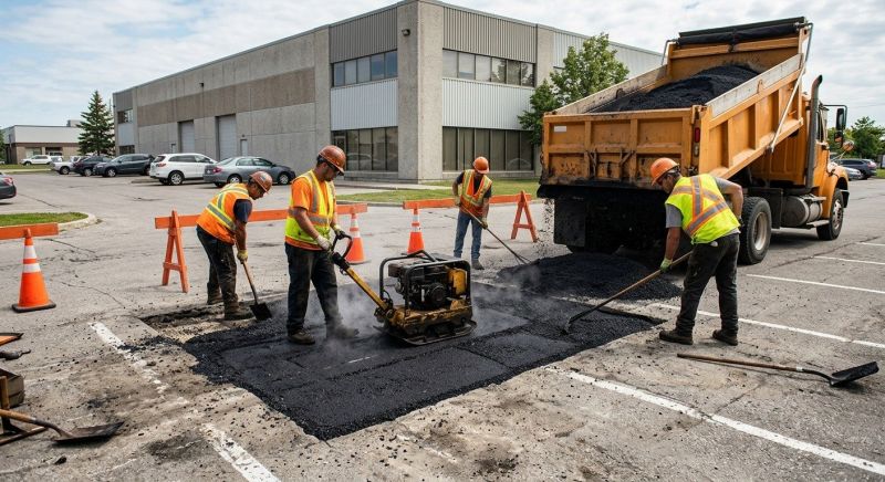 Commercial Paving Repair in Conway, AR