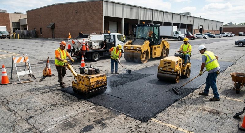 Commercial Paving Repair in Conway, AR