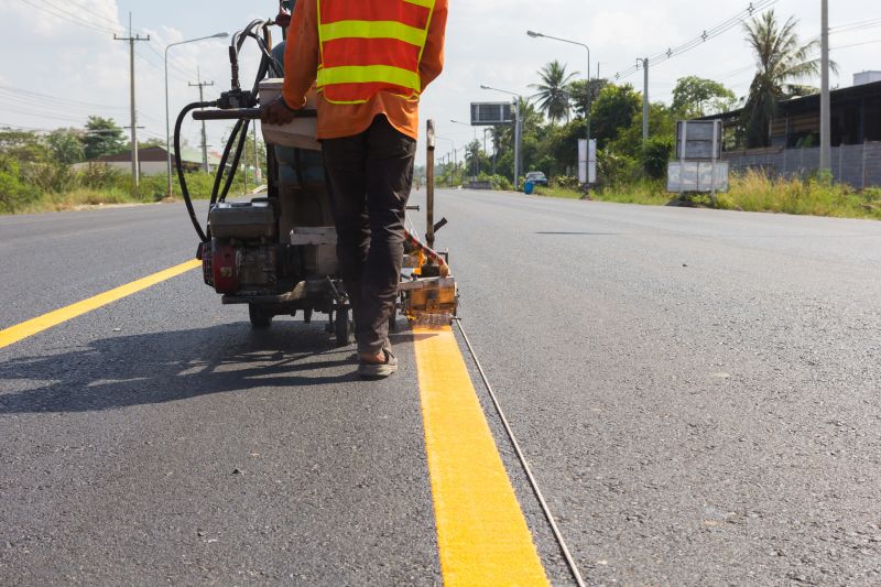Crosswalk Marking Service in Roswell, GA