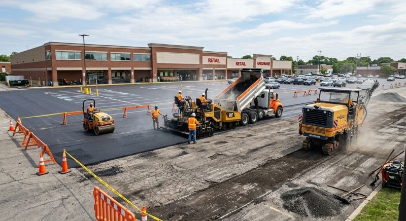 Industrial Asphalt Paving in Savannah, GA