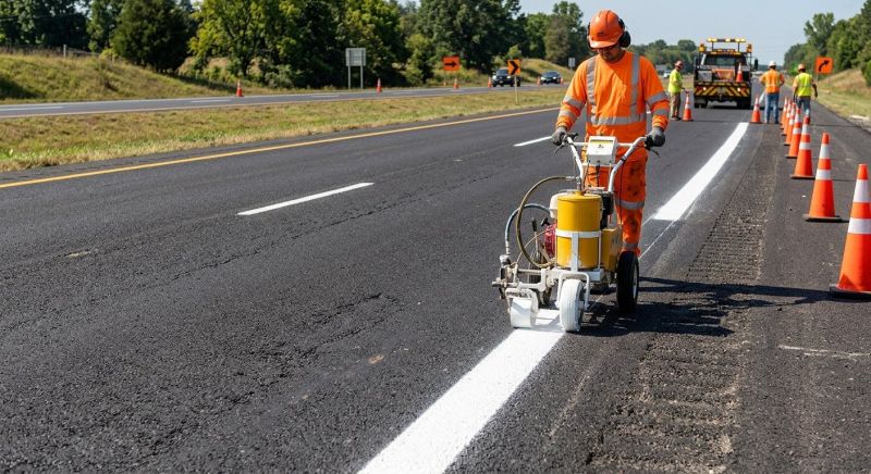 Line Striping Service in Roswell, GA