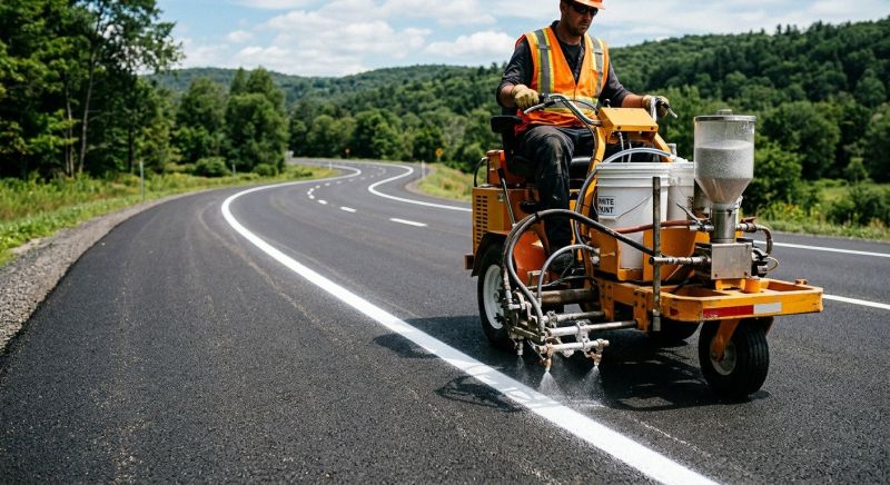 Line Striping Service in Suwanee, GA
