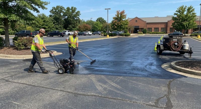 Lot Sealcoating in Greenville, SC