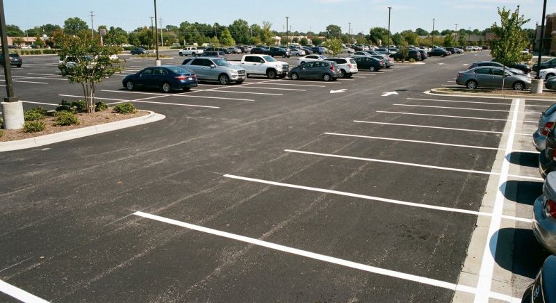 Parking Area Striping in Lawrenceville, GA