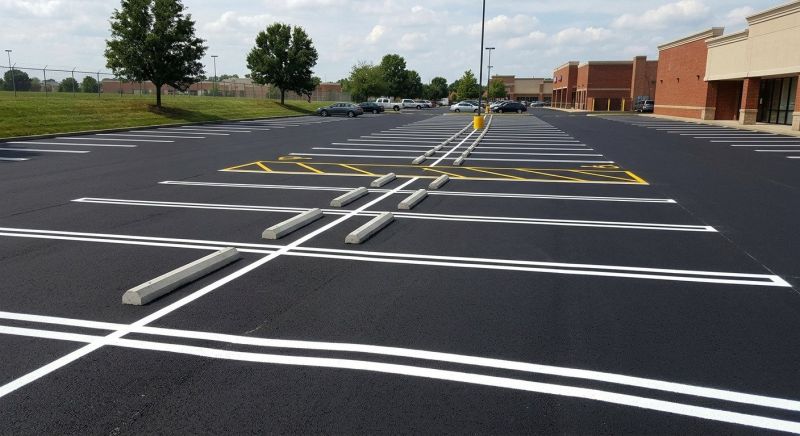 Parking Area Striping in Alpharetta, GA