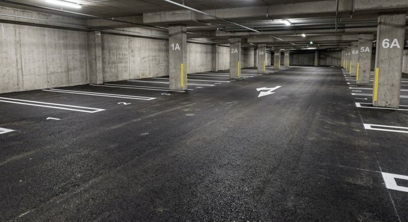 Parking Area Striping in Alpharetta, GA