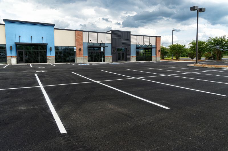 Parking Garage Striping in Suwanee, GA