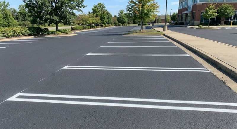 Parking Lot Marking Service in Suwanee, GA
