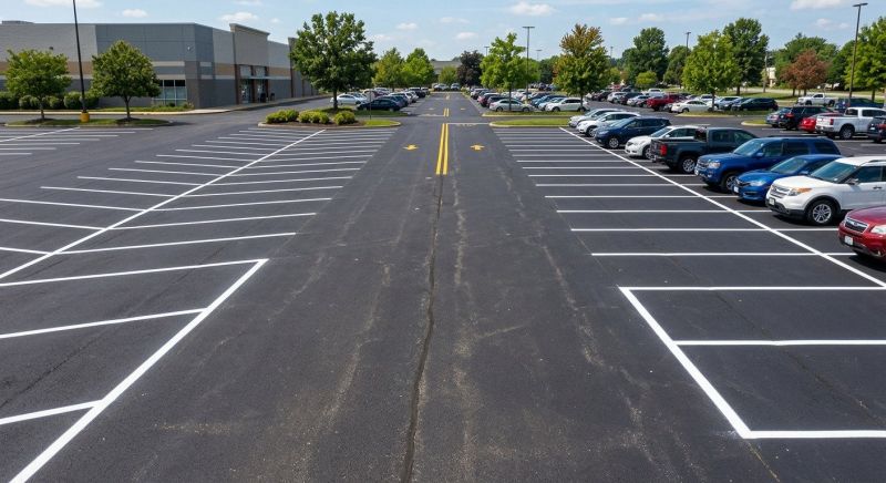 Parking Lot Marking Service in Lawrenceville, GA