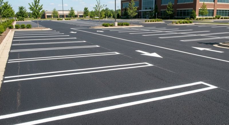 Parking Lot Painting in Lawrenceville, GA