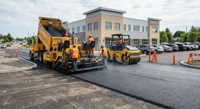 Parking Lot Paving in Los Angeles, CA