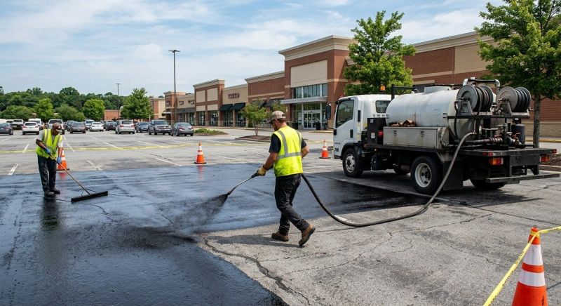 Parking Lot Resurfacing in Tampa, FL
