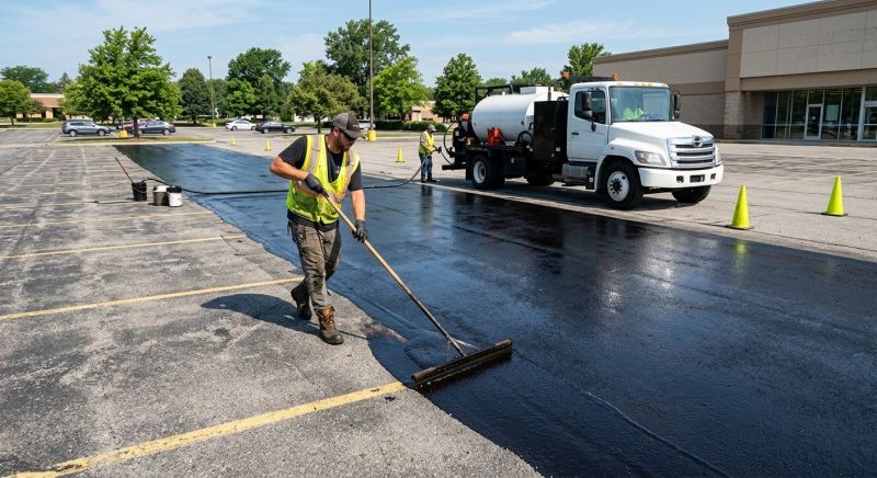 Parking Lot Sealcoating in Miami Dade County, FL