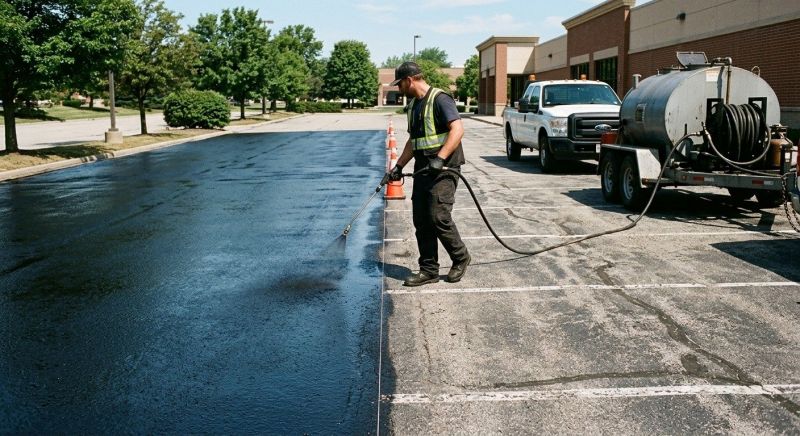 Parking Lot Sealcoating in Fort Collins, CO