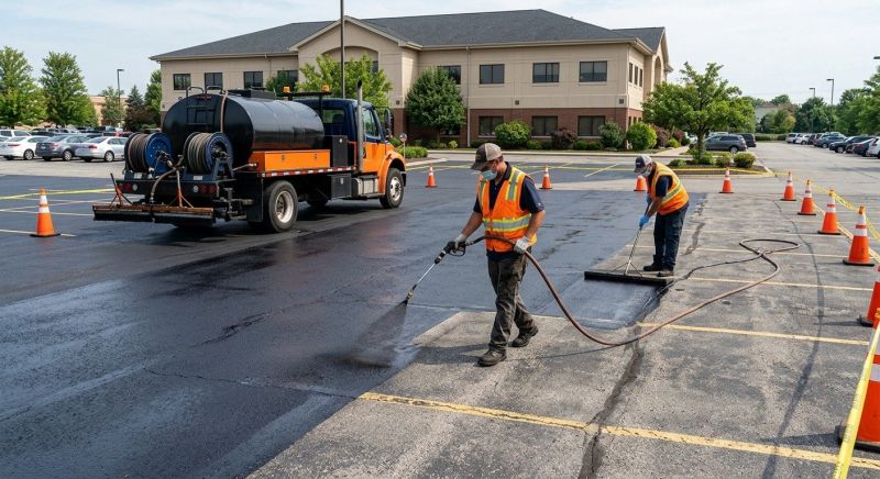 Parking Lot Sealcoating in Sarasota, FL