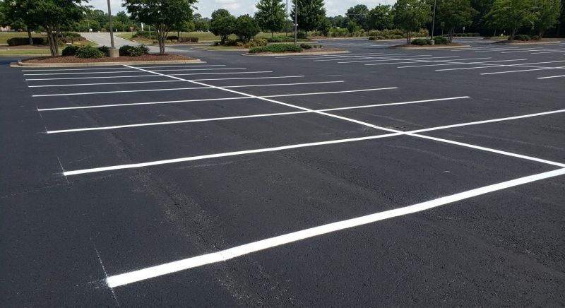 Parking Lot Striping in Suwanee, GA