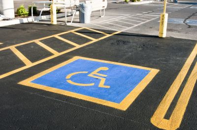 Parking Space Marking in Roswell, GA