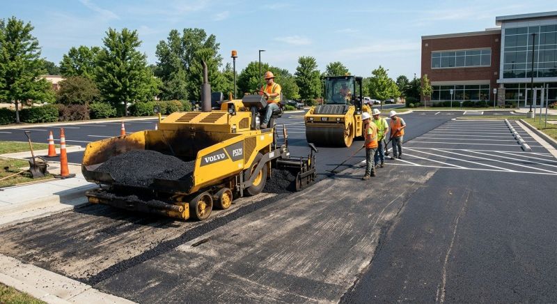 Parking Space Paving in Savannah, GA