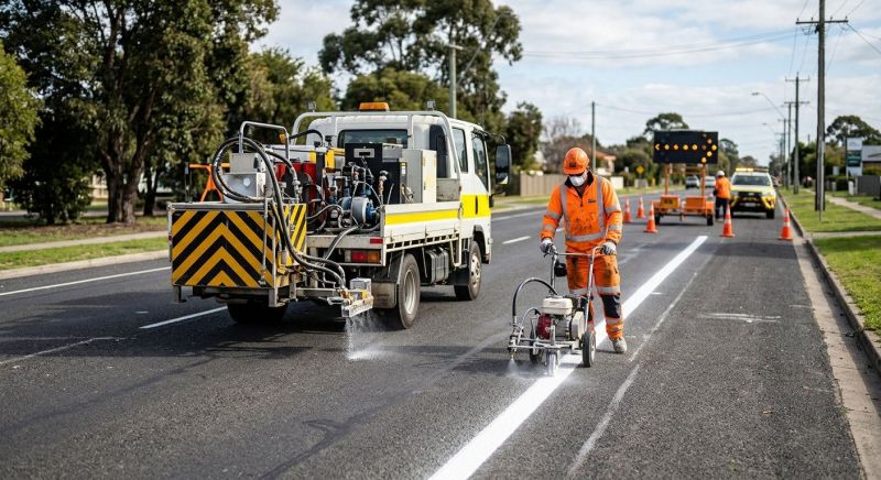 Pavement Marking Service in Alpharetta, GA