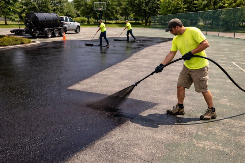 Sports Court Resurfacing in Greenville, SC