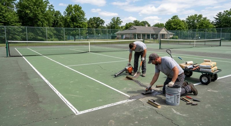 Sports Court Resurfacing in Denver, CO