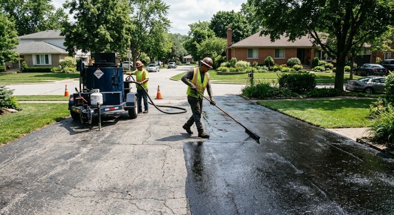 Tar Driveway Sealing in Fort Myers, FL
