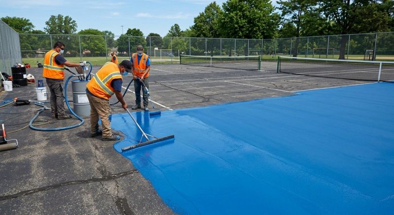 Tennis Court Repair Service in Fort Myers, FL