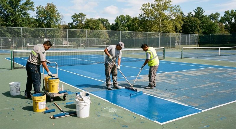 Tennis Court Repair Service in Fort Collins, CO
